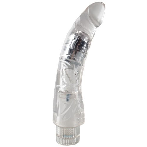 Multi-Speed Clear Jelly Vibrator Sex Toy For Women